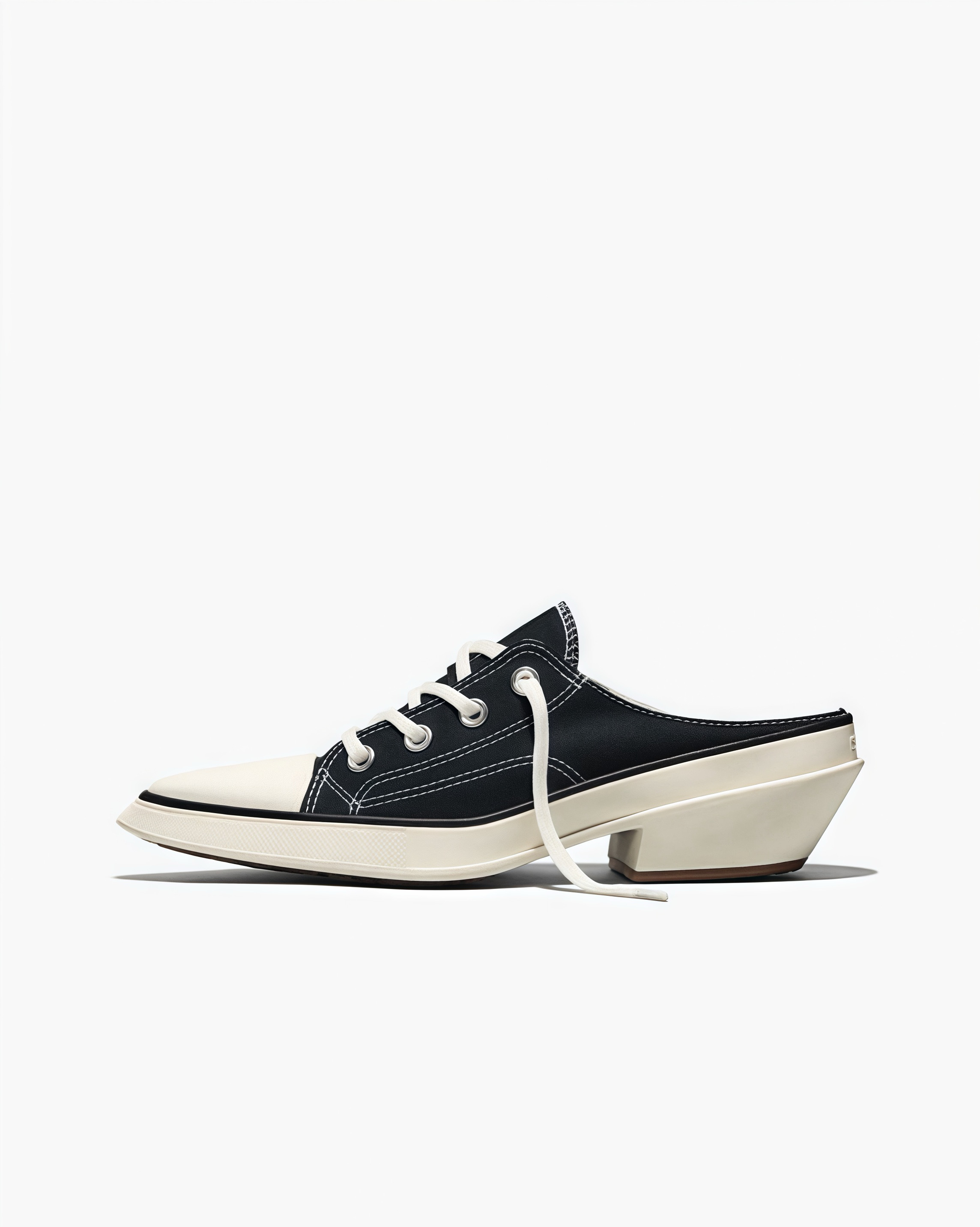 Converse Chuck 70 穆勒尖頭低跟款（黑）