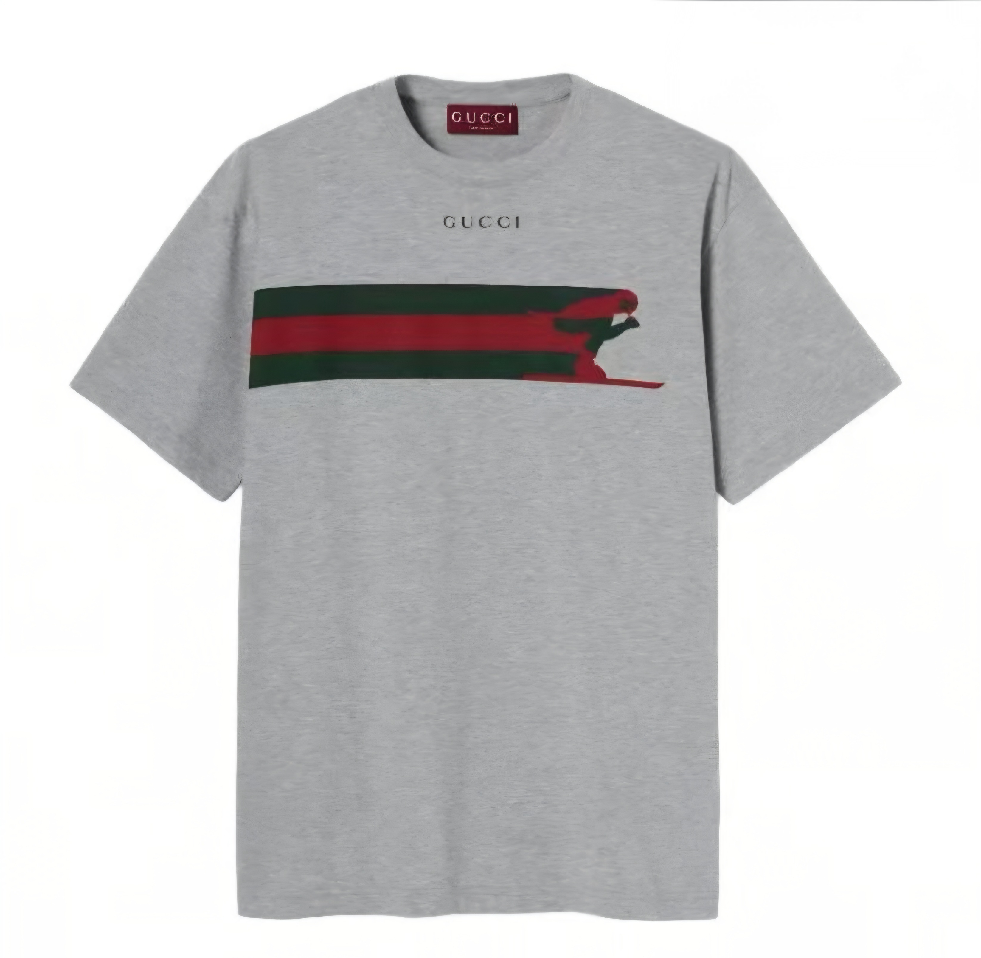 GG 紅綠 併 跑步圖案  成人款