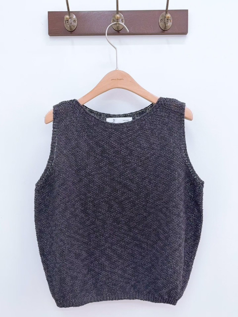 修飾肩線氣質款針織背心