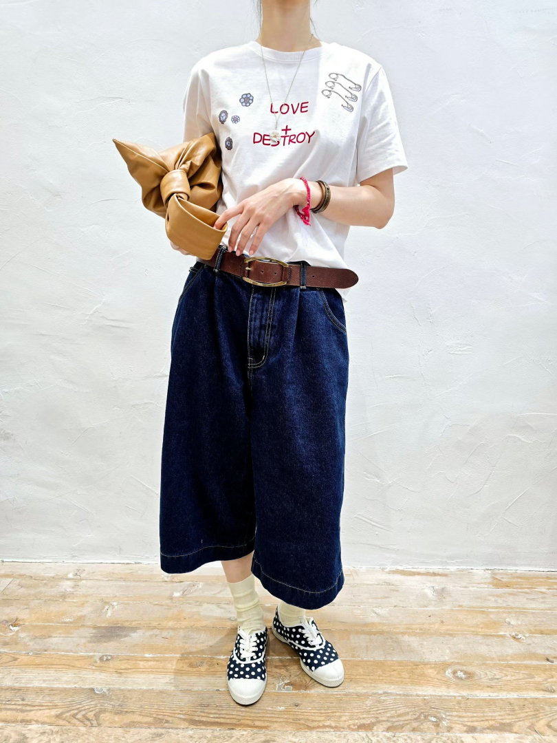 LOVE字樣設計・寬鬆顯瘦百搭短袖上衣