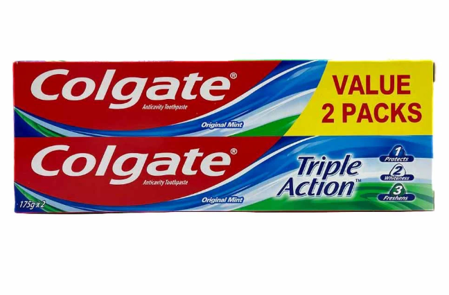 Colgate 三重功效牙膏175g x 2支