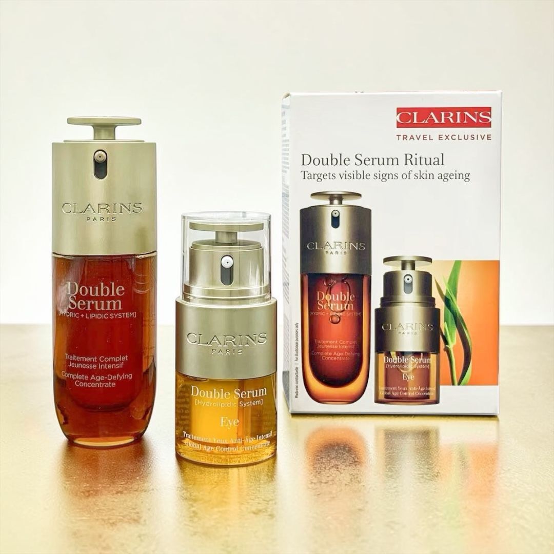 Clarins雙萃眼面兩件套