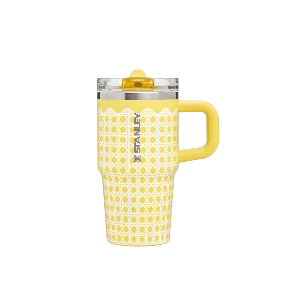 STANLEY 防漏吸管隨手杯 0.59L / 金盞藤編