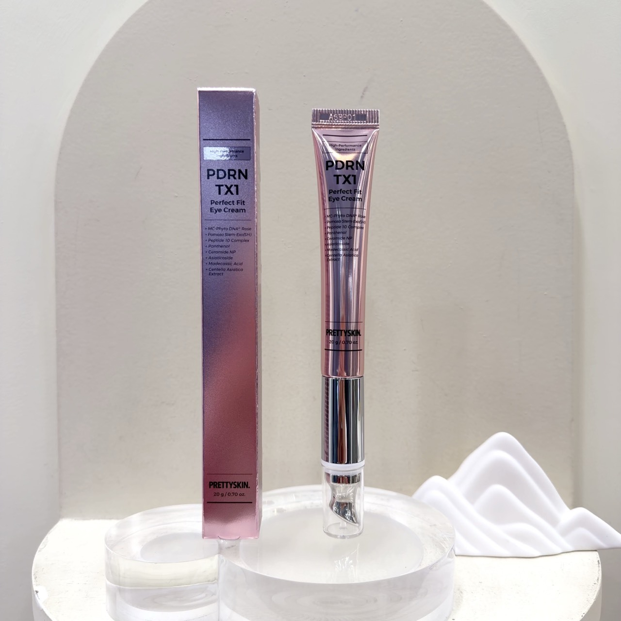 韓國Prettyskin TX1粉PDRN眼霜20g