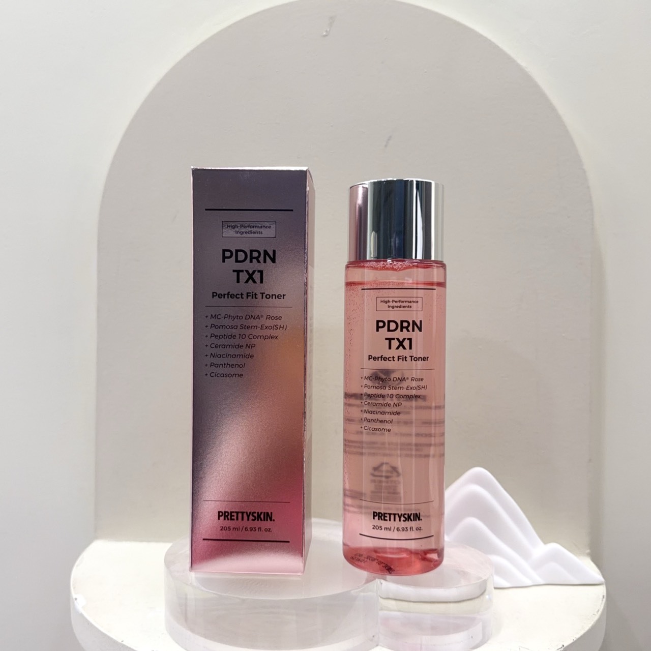 韓國Prettyskin TX1粉PDRN爽膚水205ml