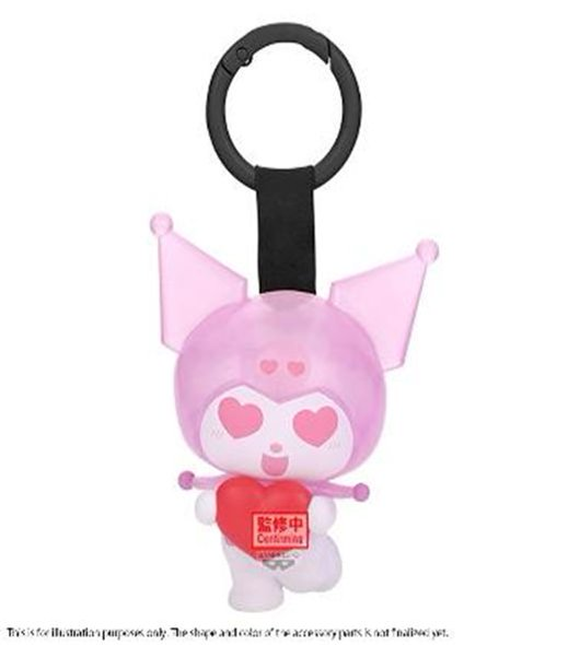 「ACG.GO」「預購」[鑰匙圈] SANRIO角色 KUROMI收藏系列 心心造型