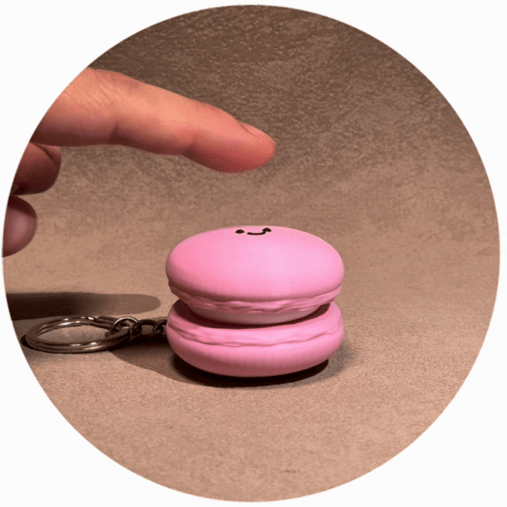 微笑星球 - 夾心 | 解壓按鍵匙扣