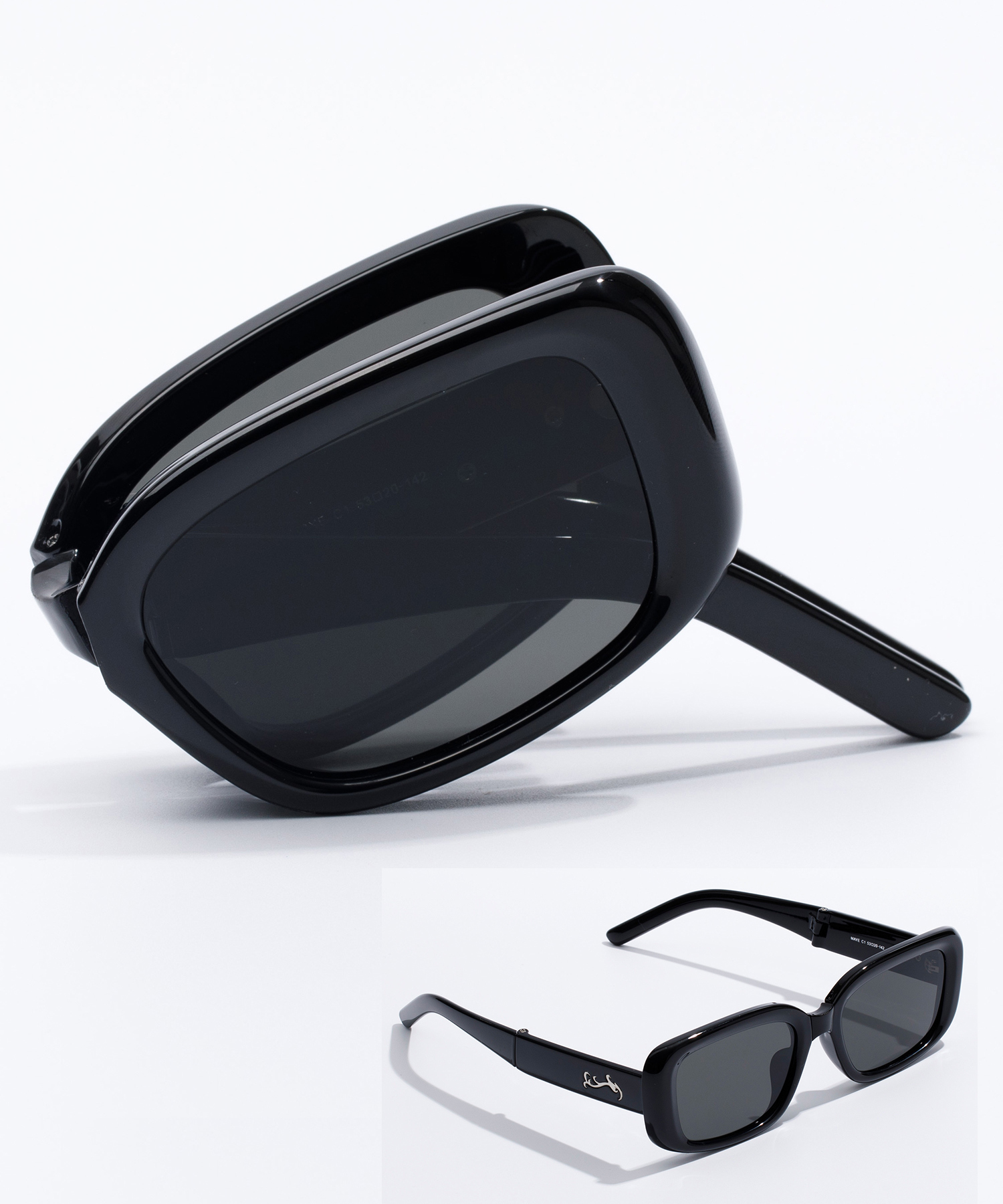 Q74 RECLOW MAYE SUNGLASS BLACK