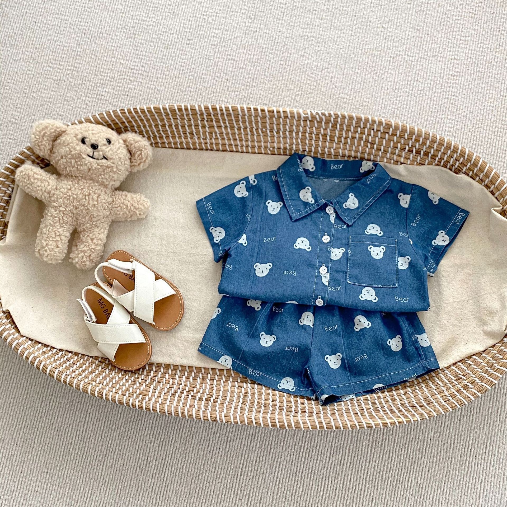 嫩嬰恐龍/熊熊牛仔套裝
