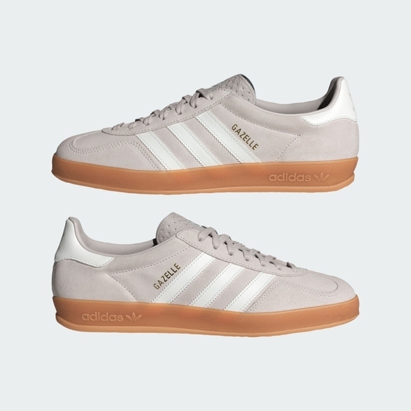 Adidas 愛迪達 Gazelle Indoor HQ5153 男女 運動休閒鞋 德訓鞋 舒適 灰 白