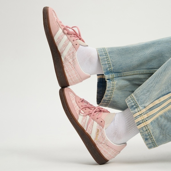 Adidas 愛迪達 Handball Spezial W JR4503 女 運動休閒鞋 德訓鞋 小香風 蜜桃粉