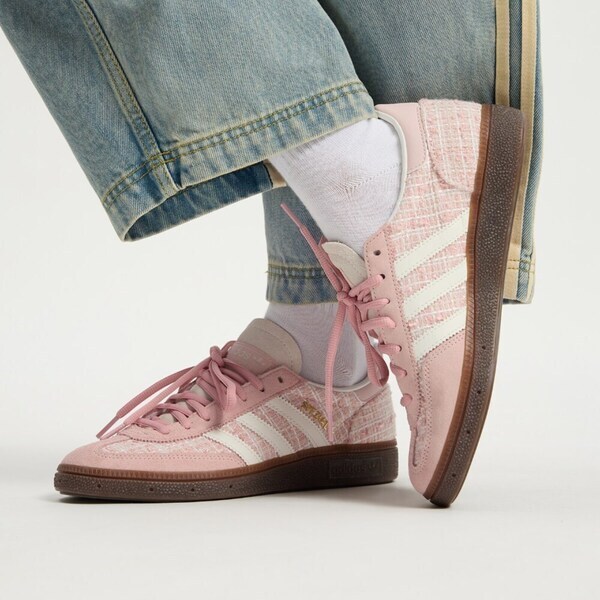 Adidas 愛迪達 Handball Spezial W JR4503 女 運動休閒鞋 德訓鞋 小香風 蜜桃粉