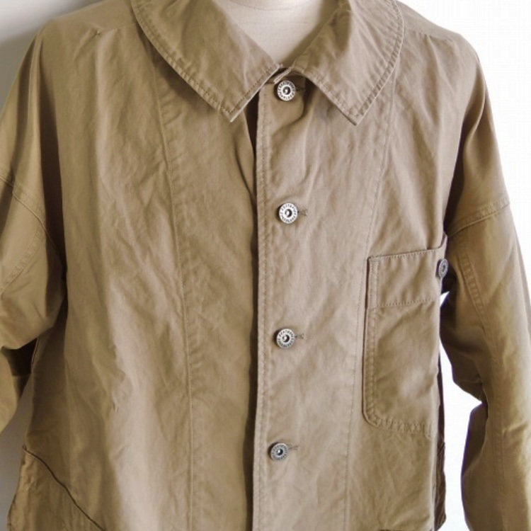 VISVIM TRAVAIL CONOID COVERALL JACKET (( USED A )) 中古美品 - BEIGE PRE ORDER ITEM (預訂中)