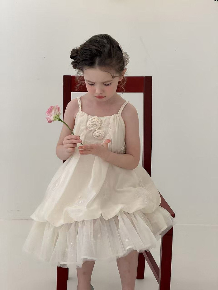 正韓夏aiai 玫瑰花朵洋裝