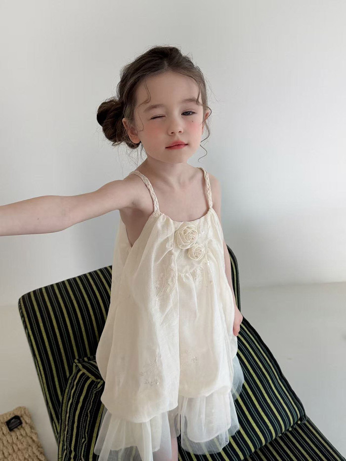 正韓夏aiai 玫瑰花朵洋裝