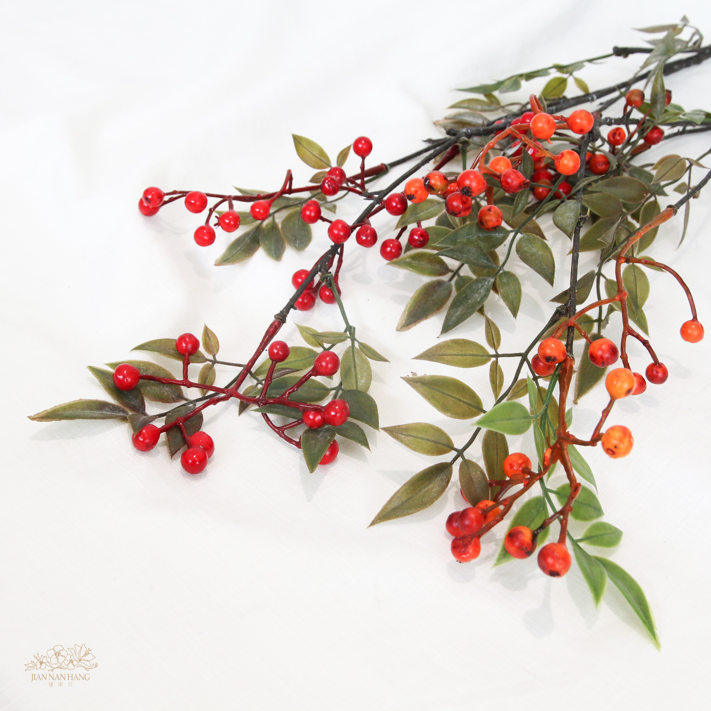 人造果 長枝帶葉漿果 小 2色