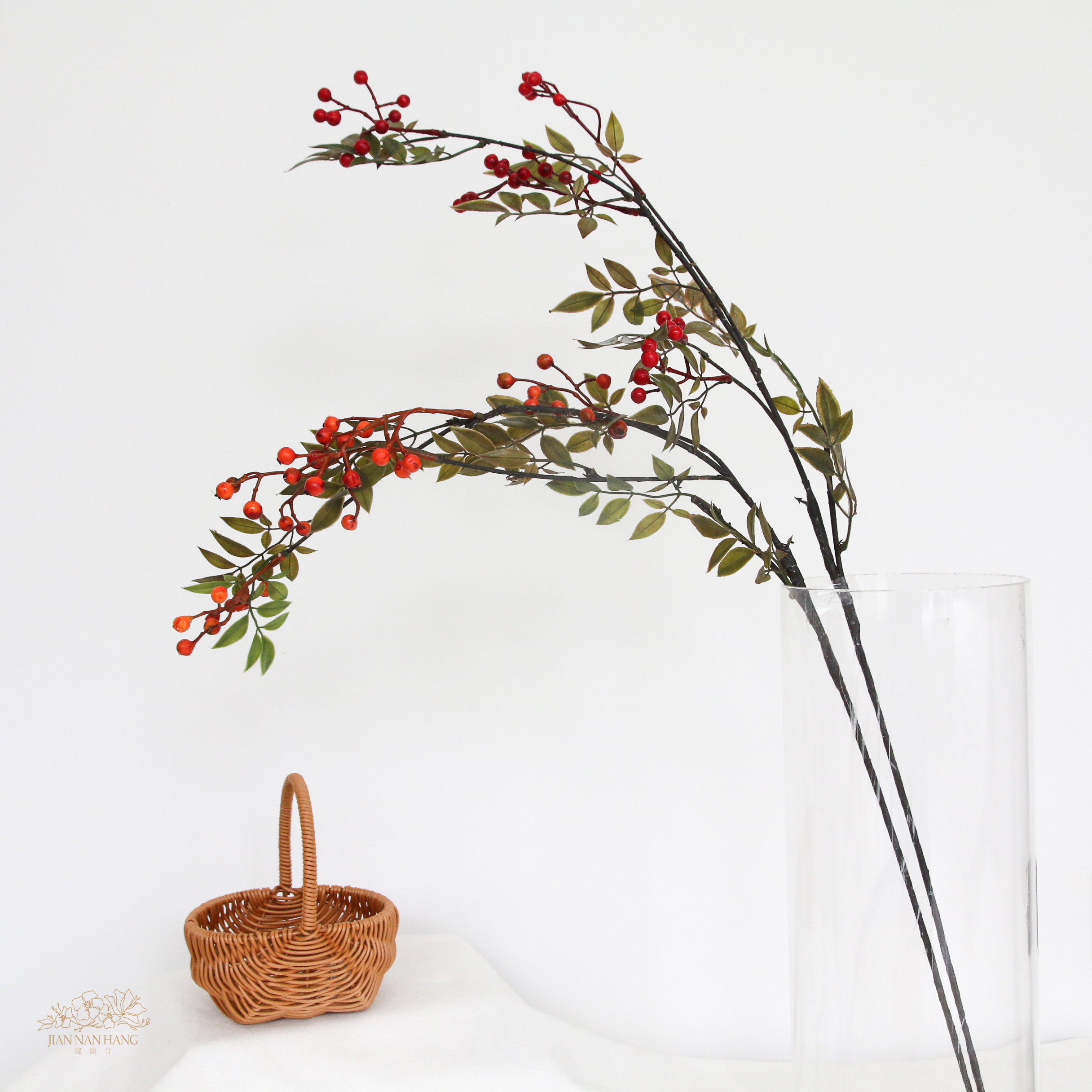 人造果 長枝帶葉漿果 小 2色