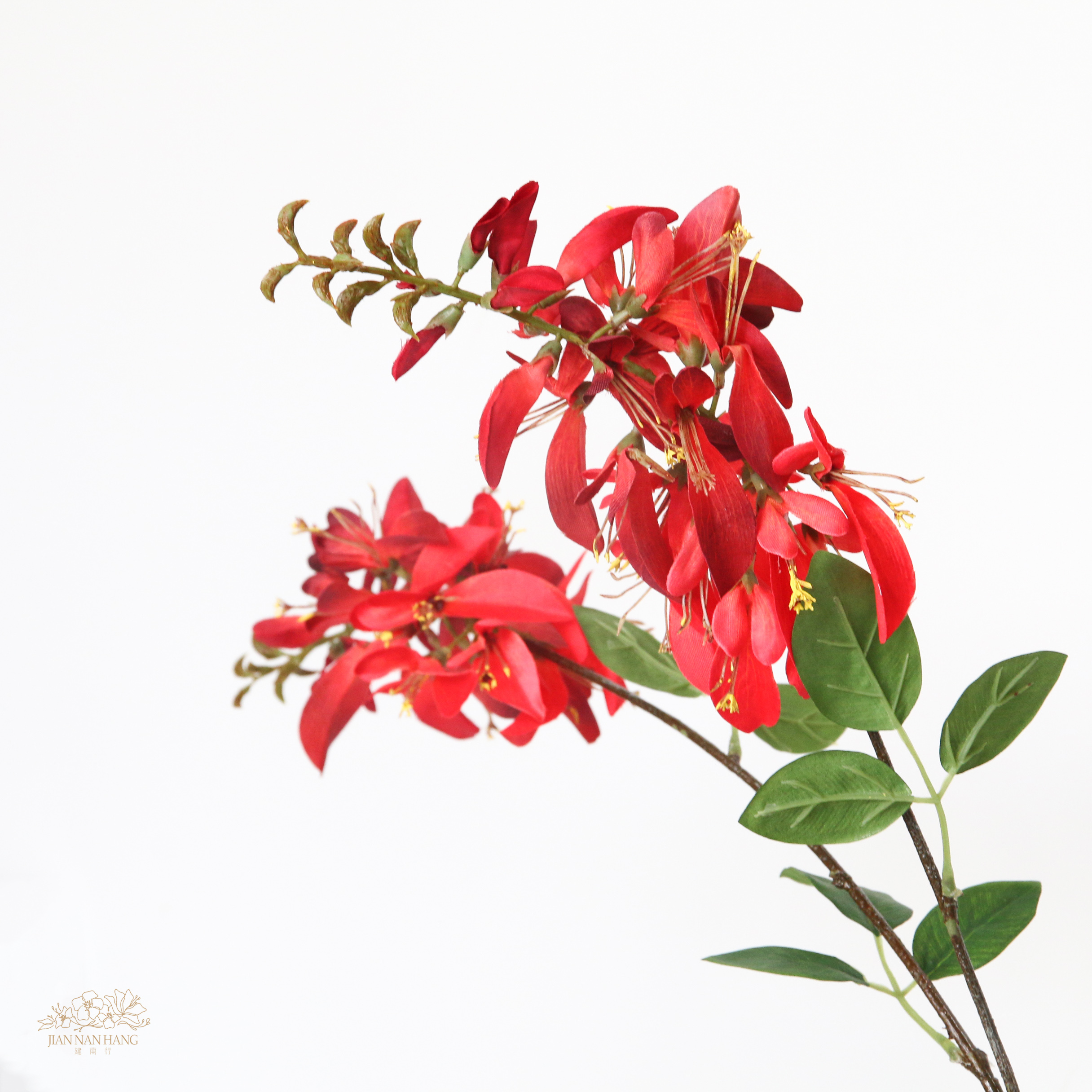 人造花 莿桐花 橘色