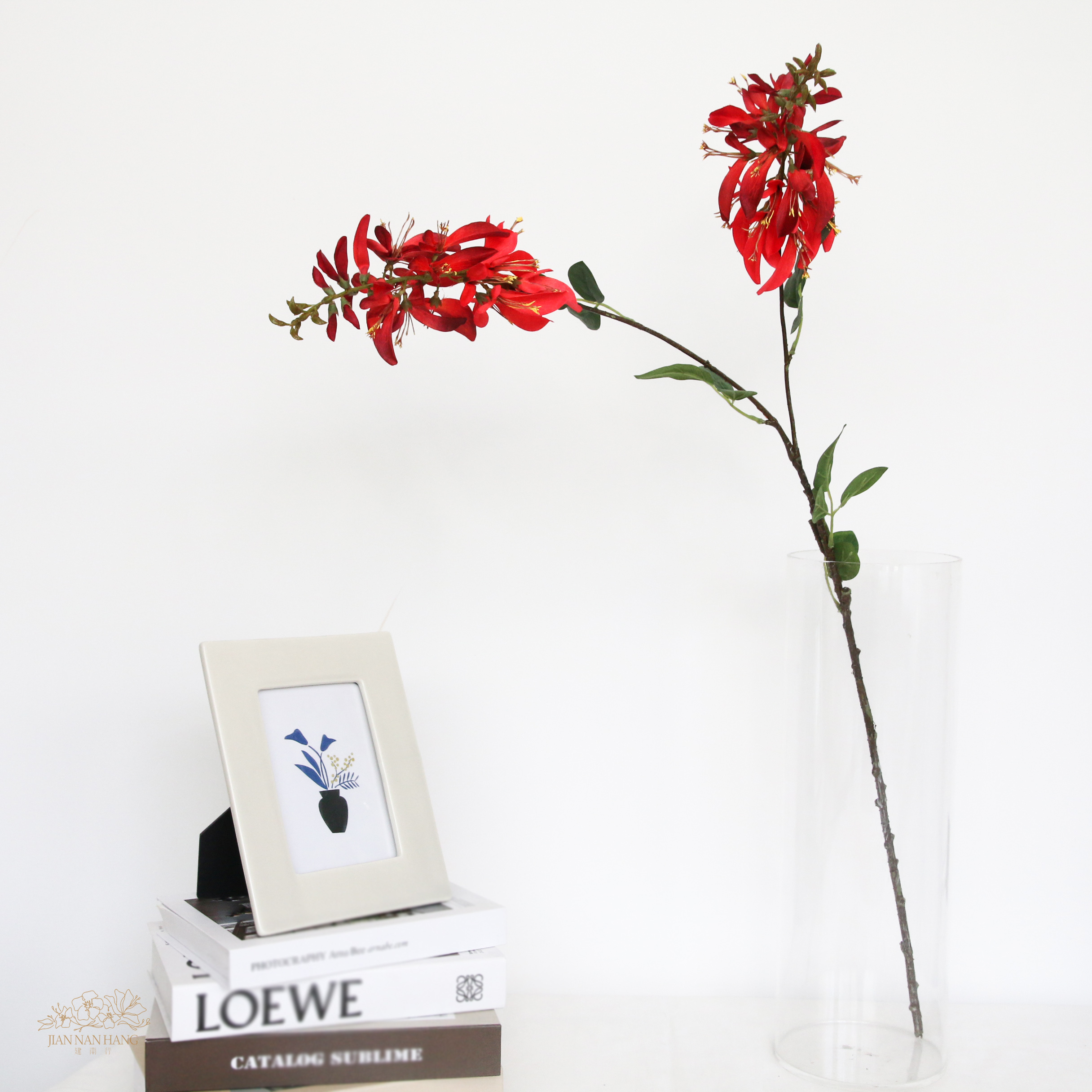 人造花 莿桐花 橘色