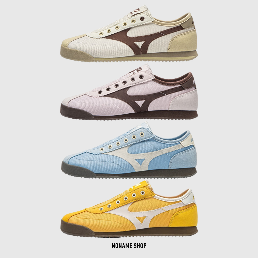 MIZUNO LG 60S SLIP-ON 無鞋帶 懶人 復古 德訓鞋 四色 (男/女款)