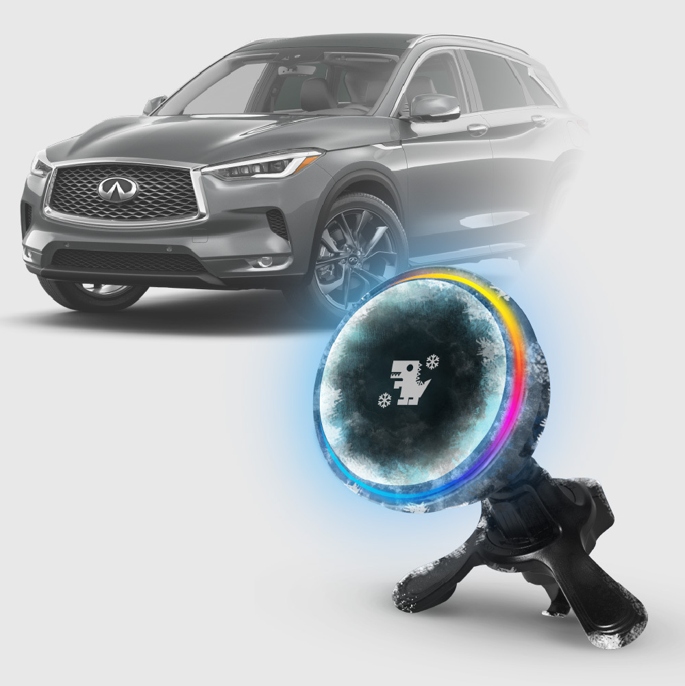 INFINITI QX50 系列｜XILLA黑鏡冰核智充手機架