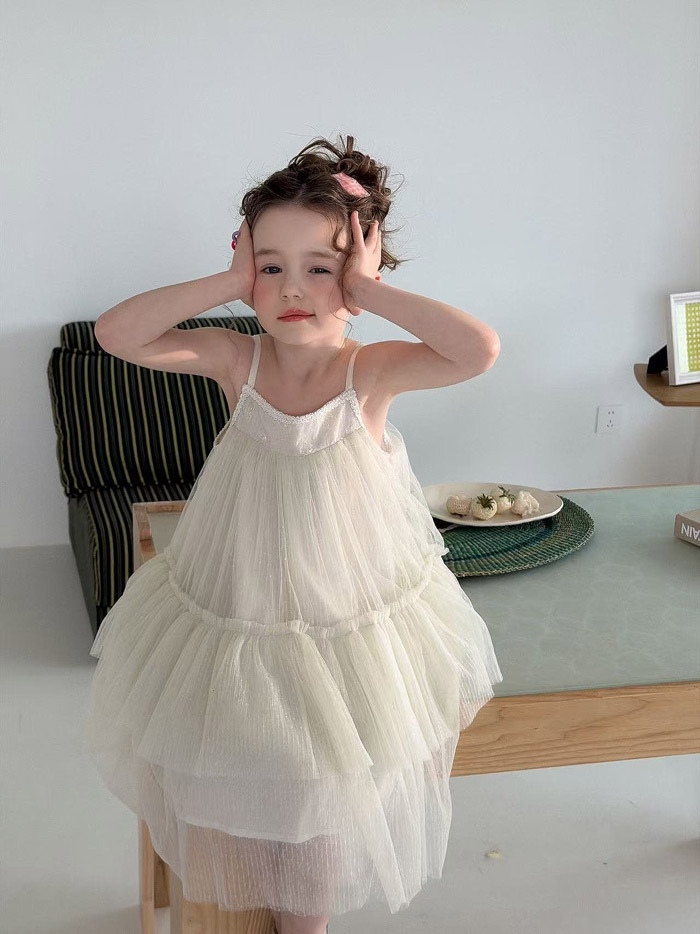 正韓夏aiai 藍綠色軟紗洋裝