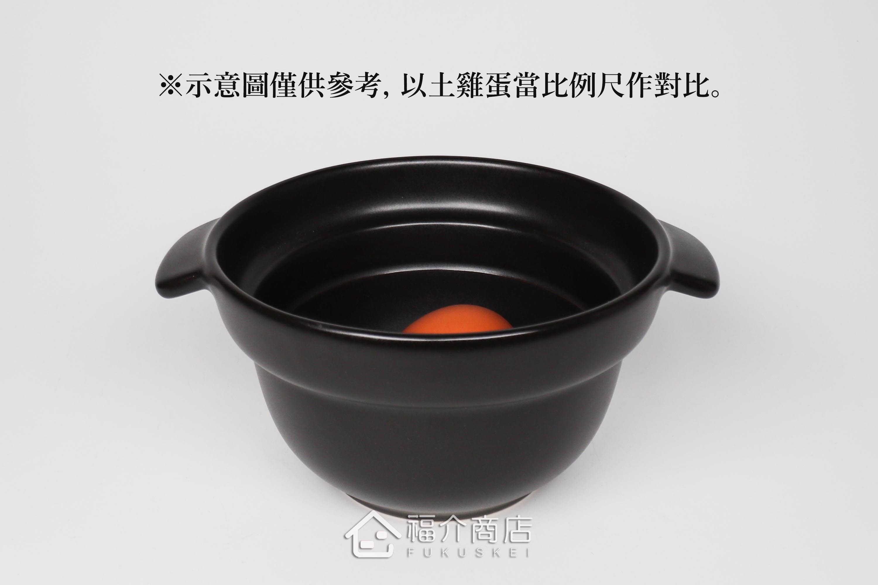 煮飯用陶瓷材質的飯鍋與土雞蛋