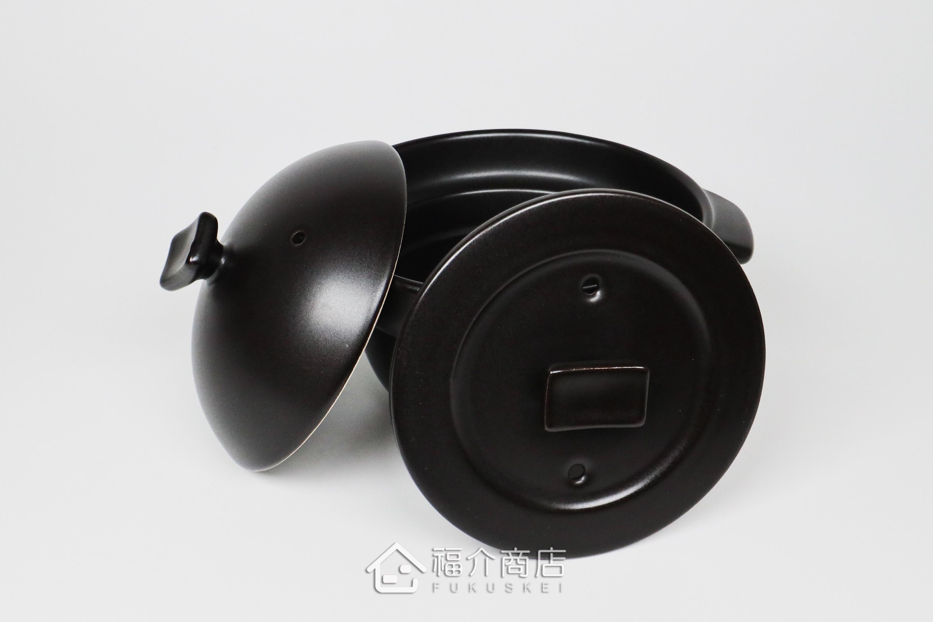 煮飯用陶瓷材質的飯鍋