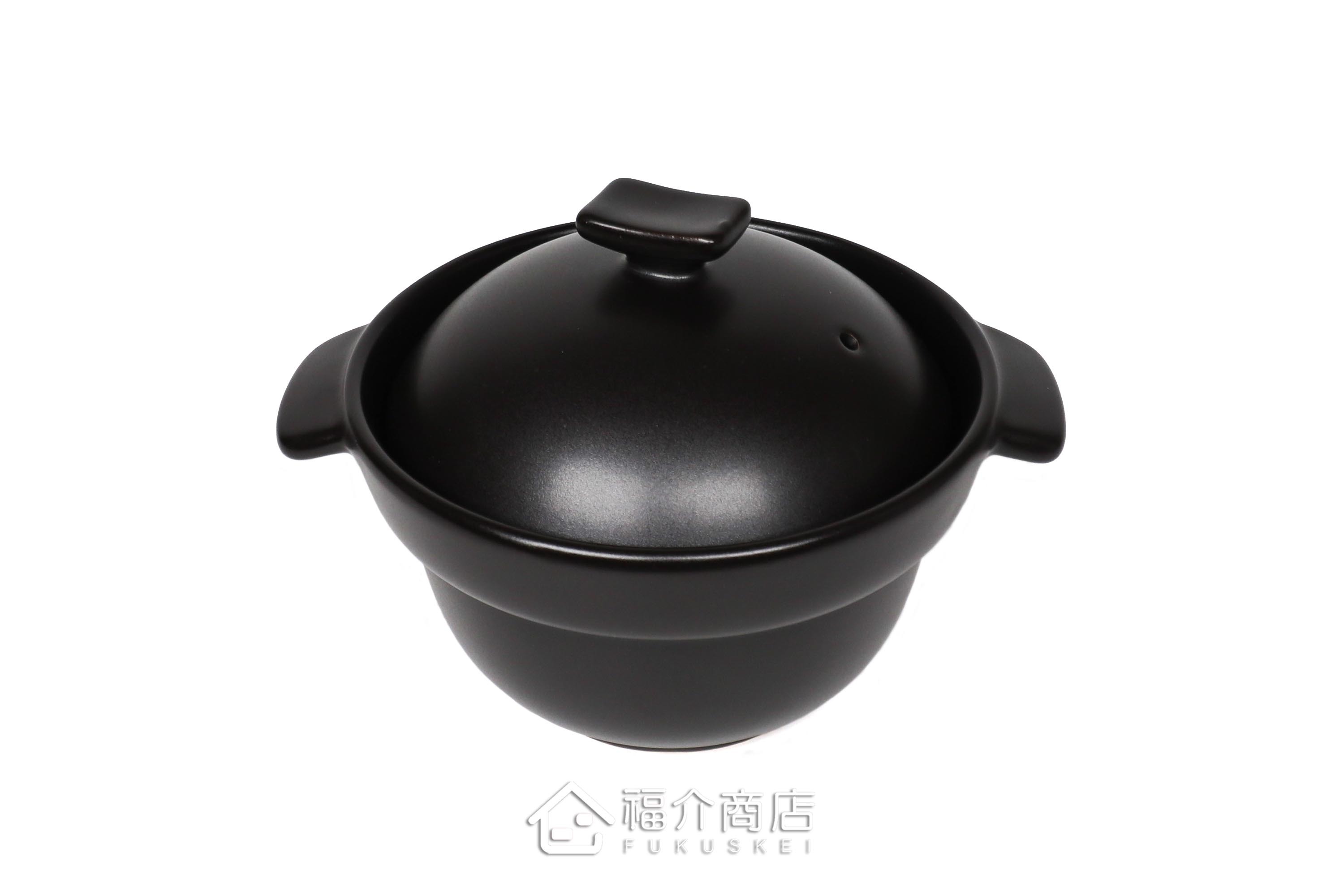 一人份小容量煮飯用陶瓷材質的飯鍋