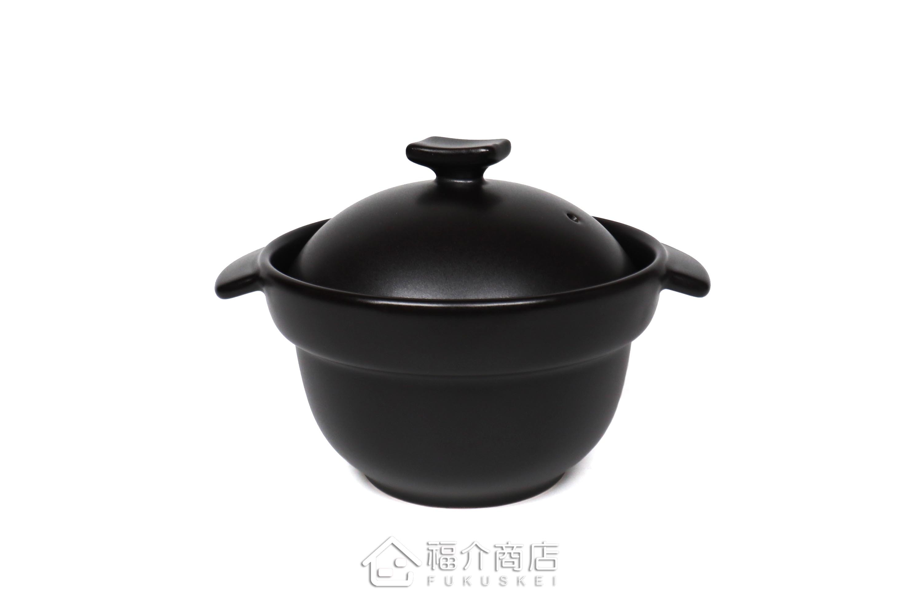 煮飯用陶瓷材質的飯鍋