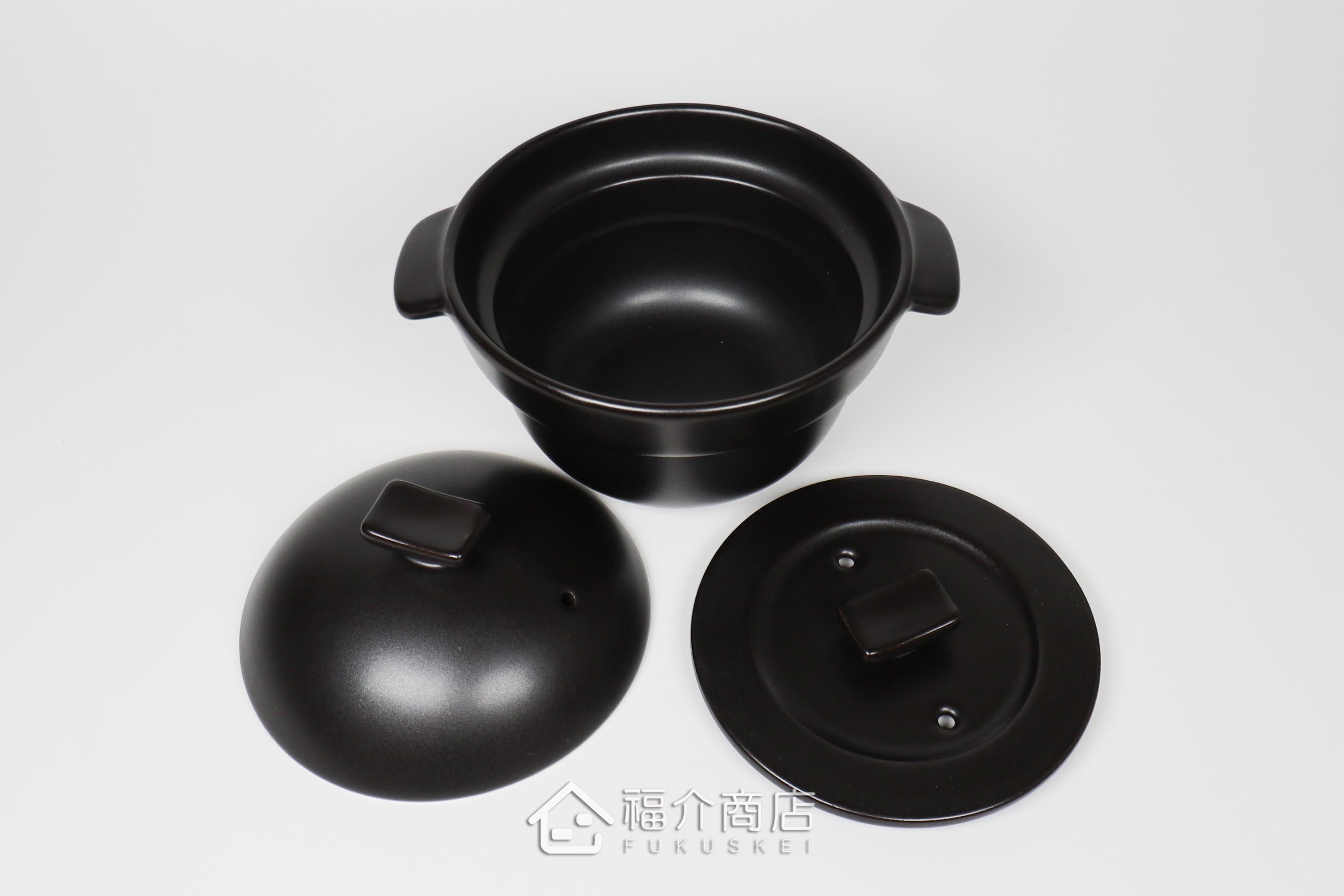 煮飯用陶瓷材質的飯鍋