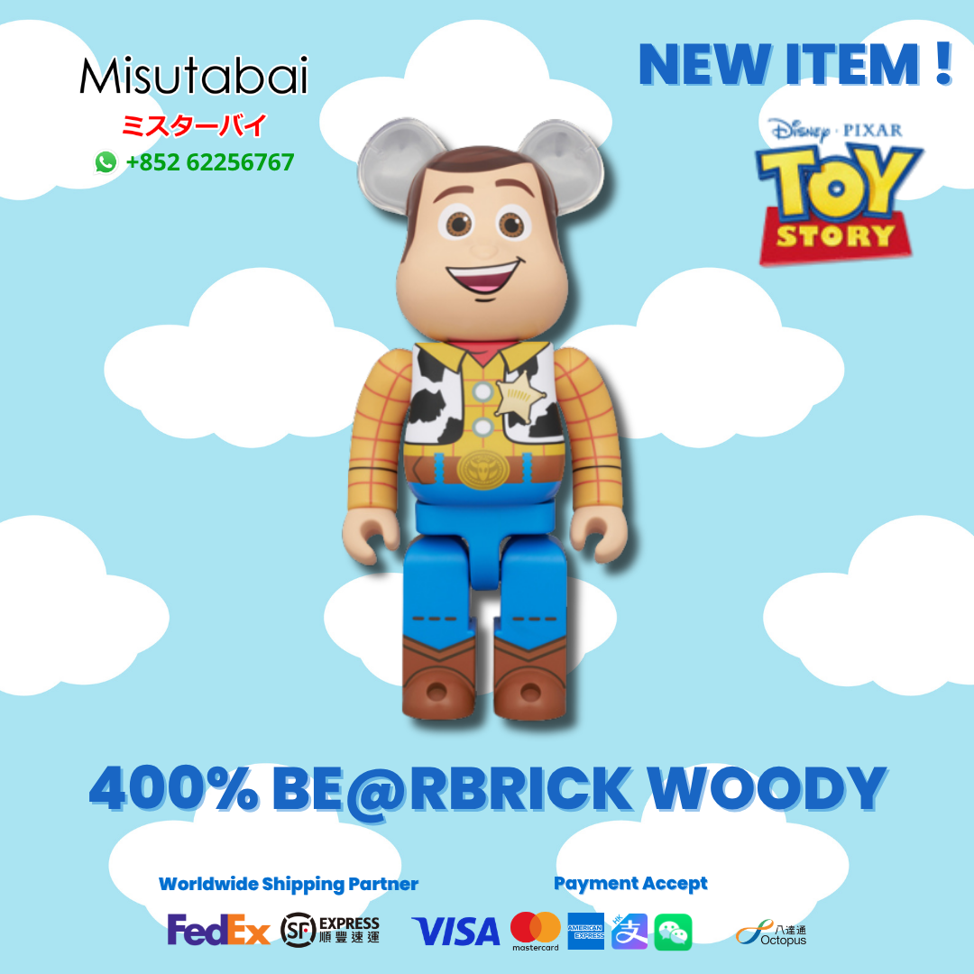 400% BEARBRICK Woody