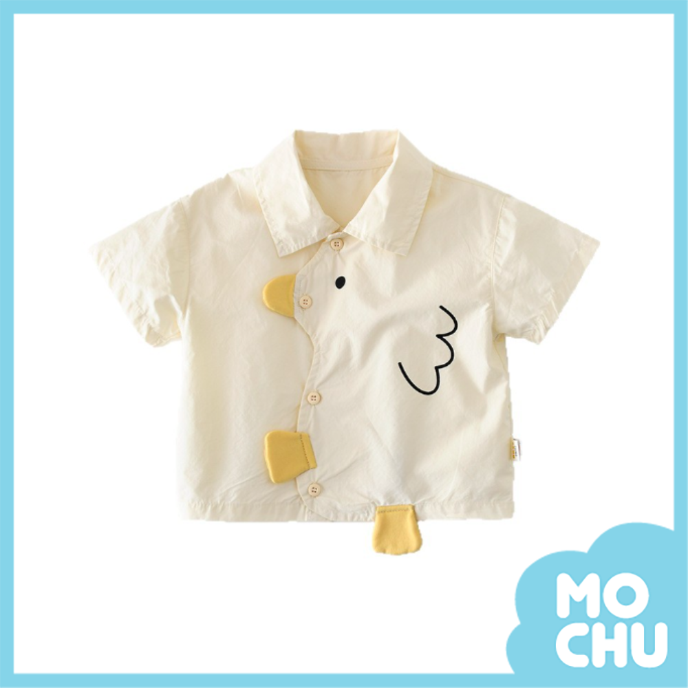 飛飛小鴨短袖襯衫