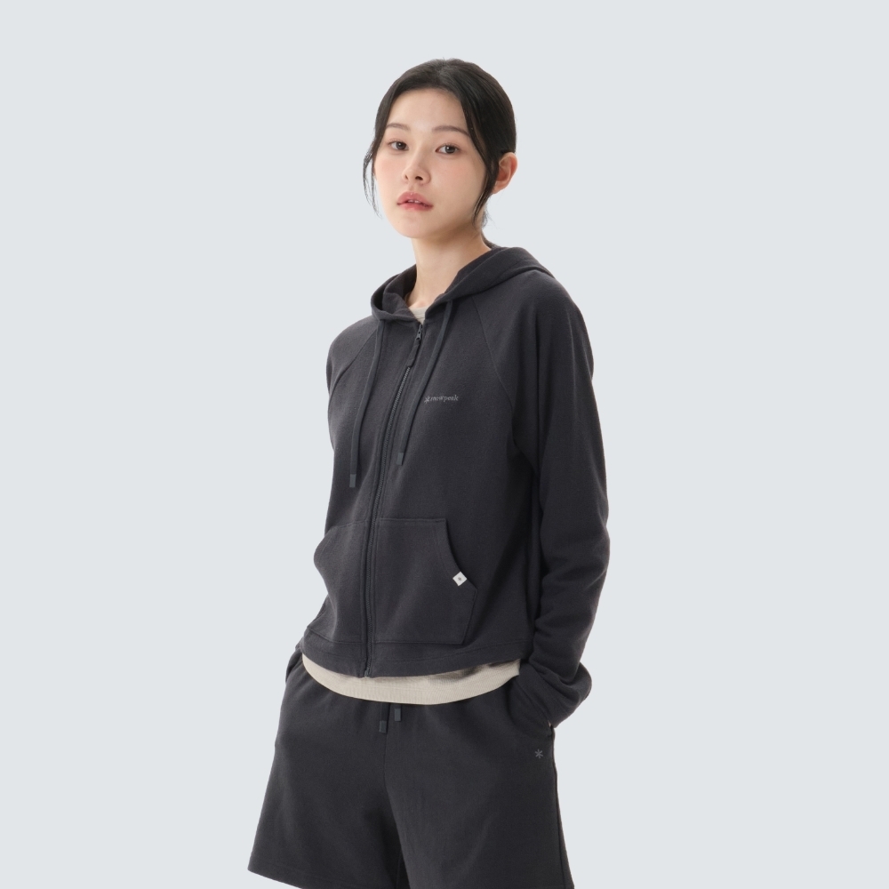 Snow Peak Terry 女款連帽拉鍊外套 S26SWF-FJ35