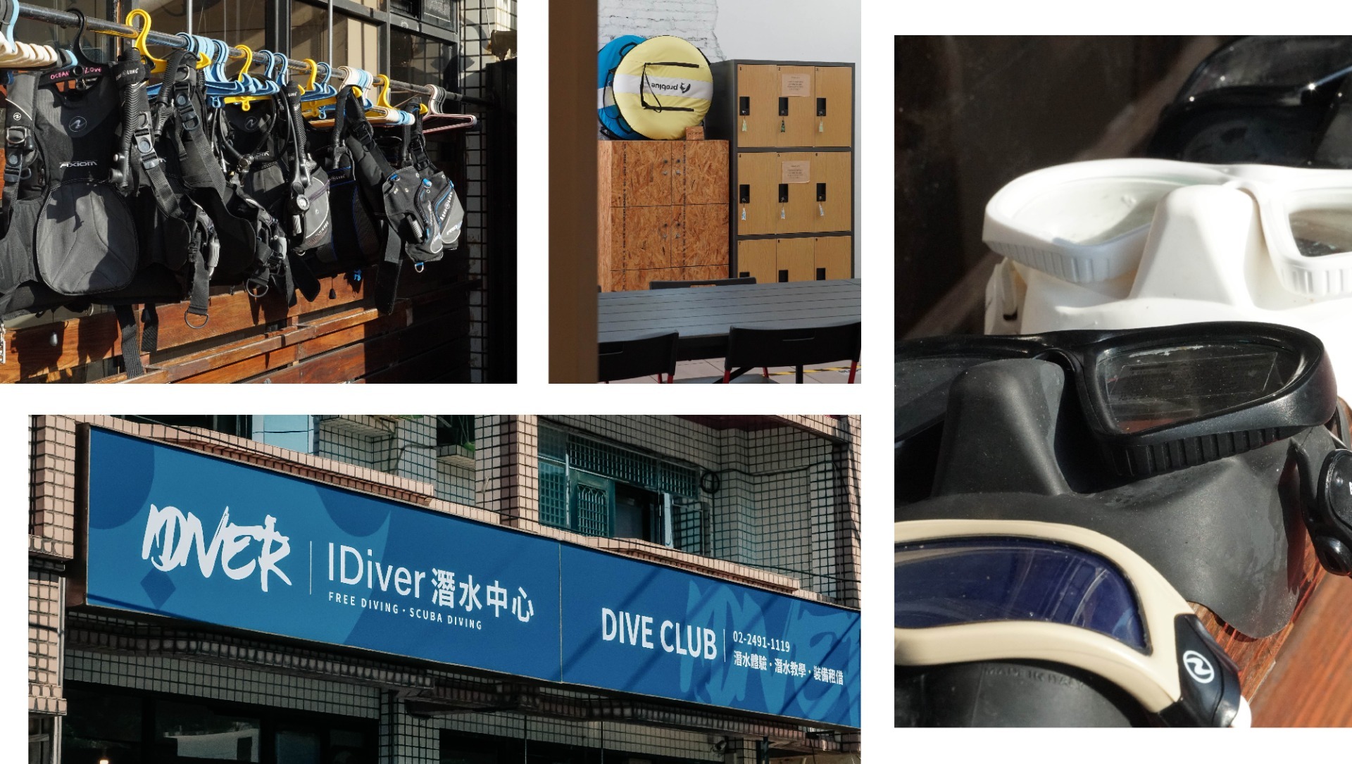 IDIVER 專業教練團皆為現役國際認證師資