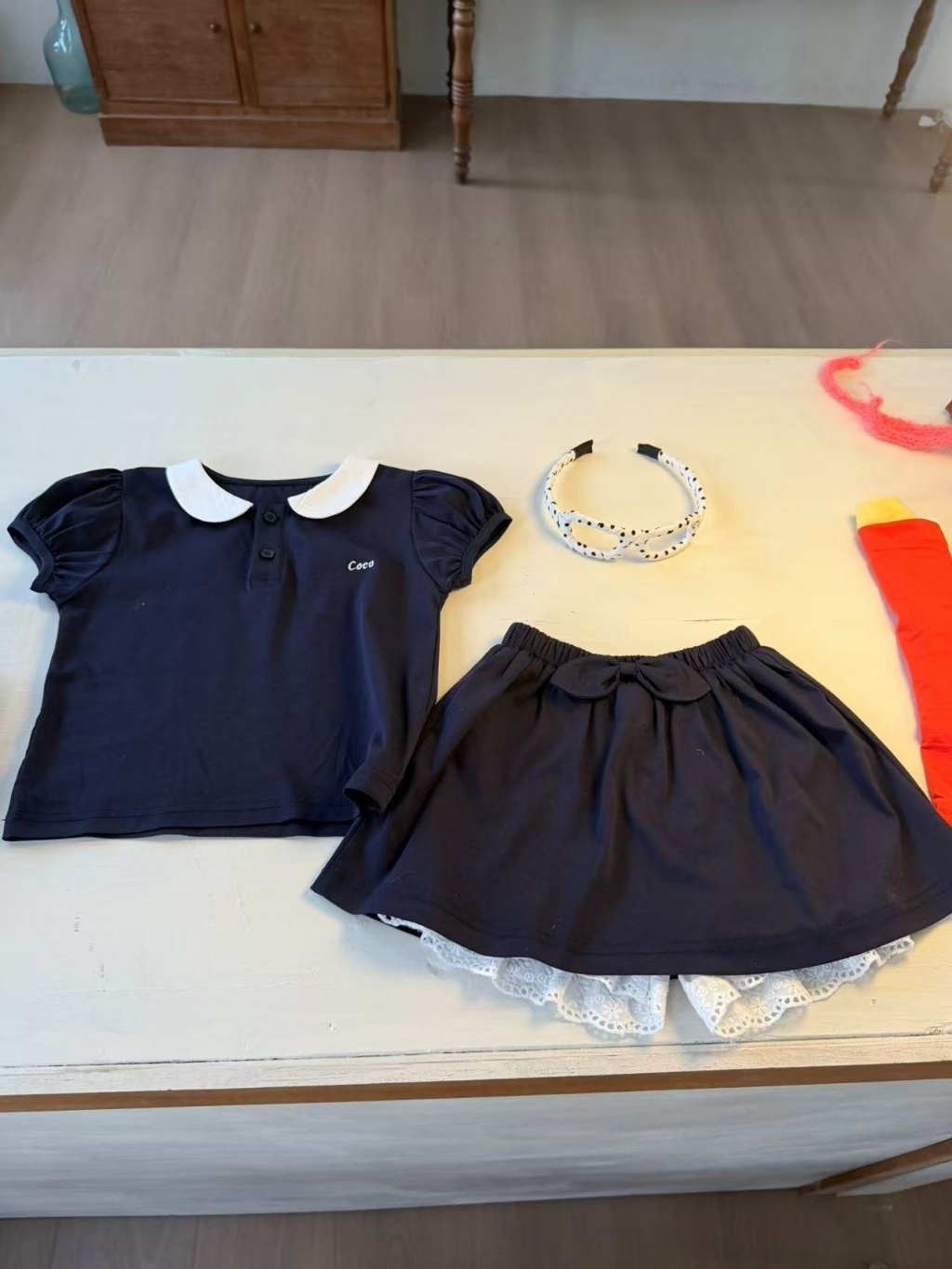 正韓夏aiai 黑色小香感套裝