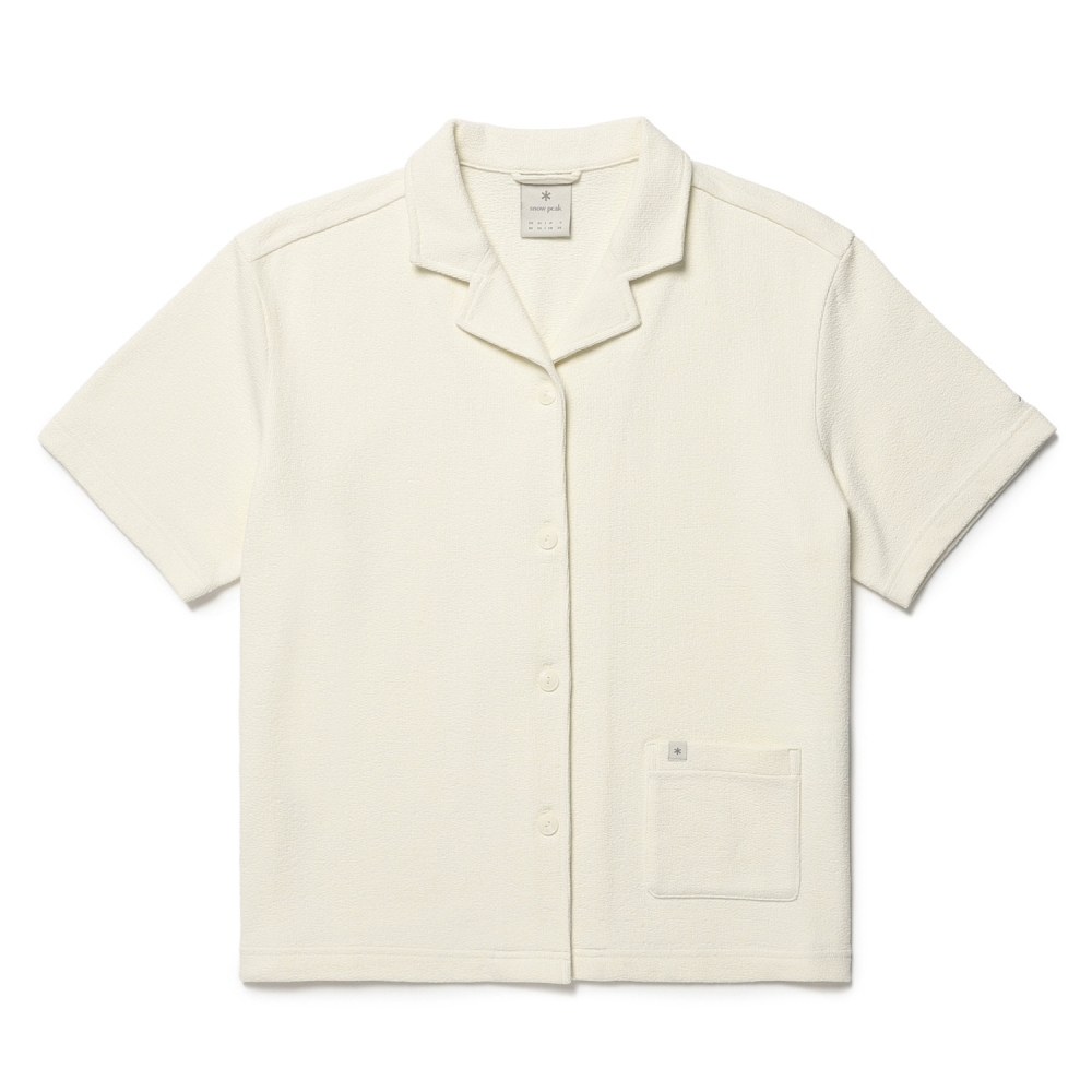 Snow Peak Terry 女款短袖襯衫 S26MWF-SH35