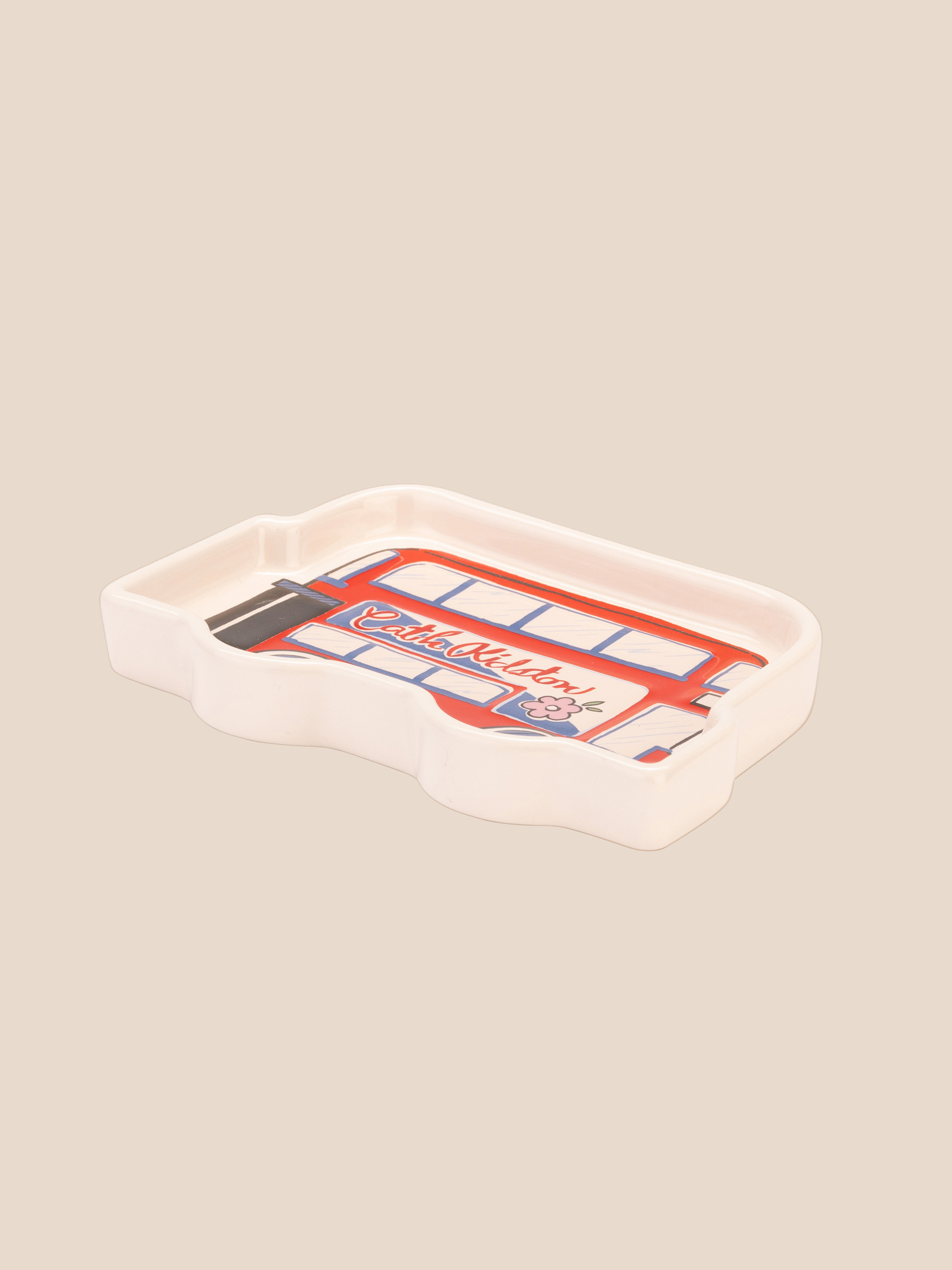 London Town 倫敦巴士英式午茶茶包碟