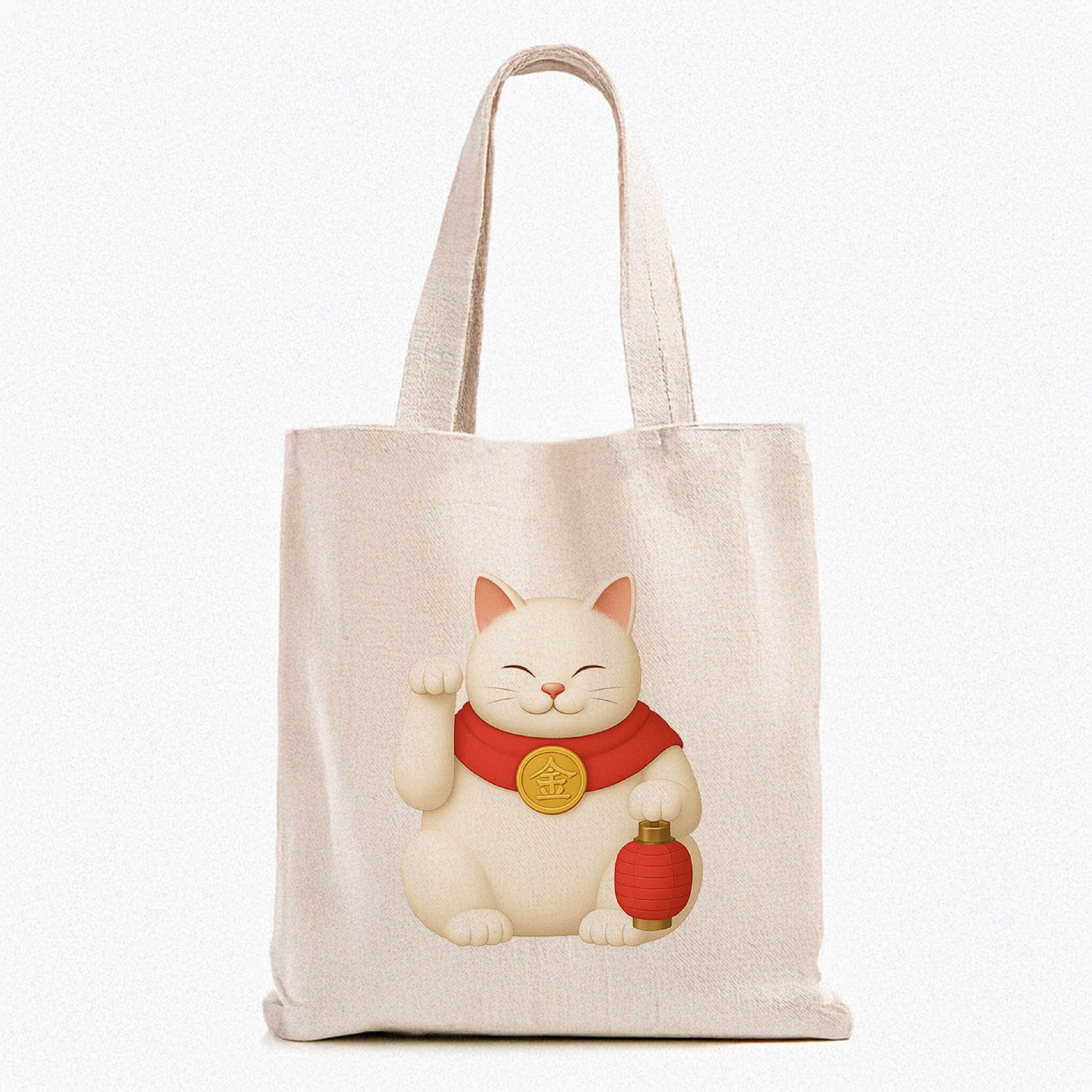 開運貓神 帆布提袋