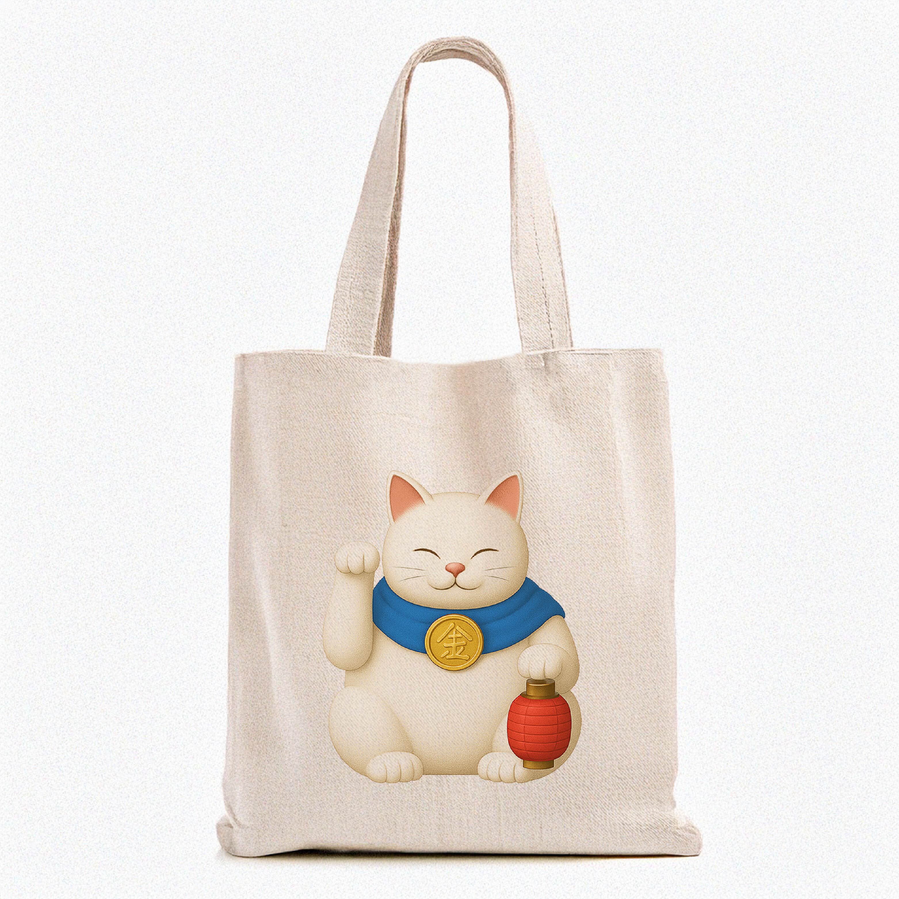 開運貓神 帆布提袋