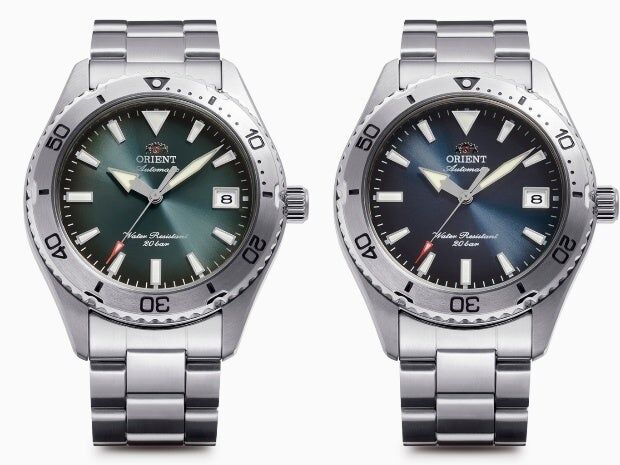 Orient 東方 Mako 40 Automatic RN-AC0Q13E / RA-AC0Q13E Green Dial , RN-AC0Q14L / RA-AC0Q14L Blue Diver Style Men's Watch 男士自動機械潛水錶