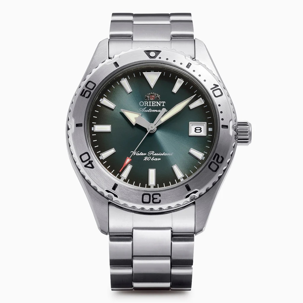 Orient 東方 Mako 40 Automatic RN-AC0Q13E / RA-AC0Q13E Green Dial , RN-AC0Q14L / RA-AC0Q14L Blue Diver Style Men's Watch 男士自動機械潛水錶
