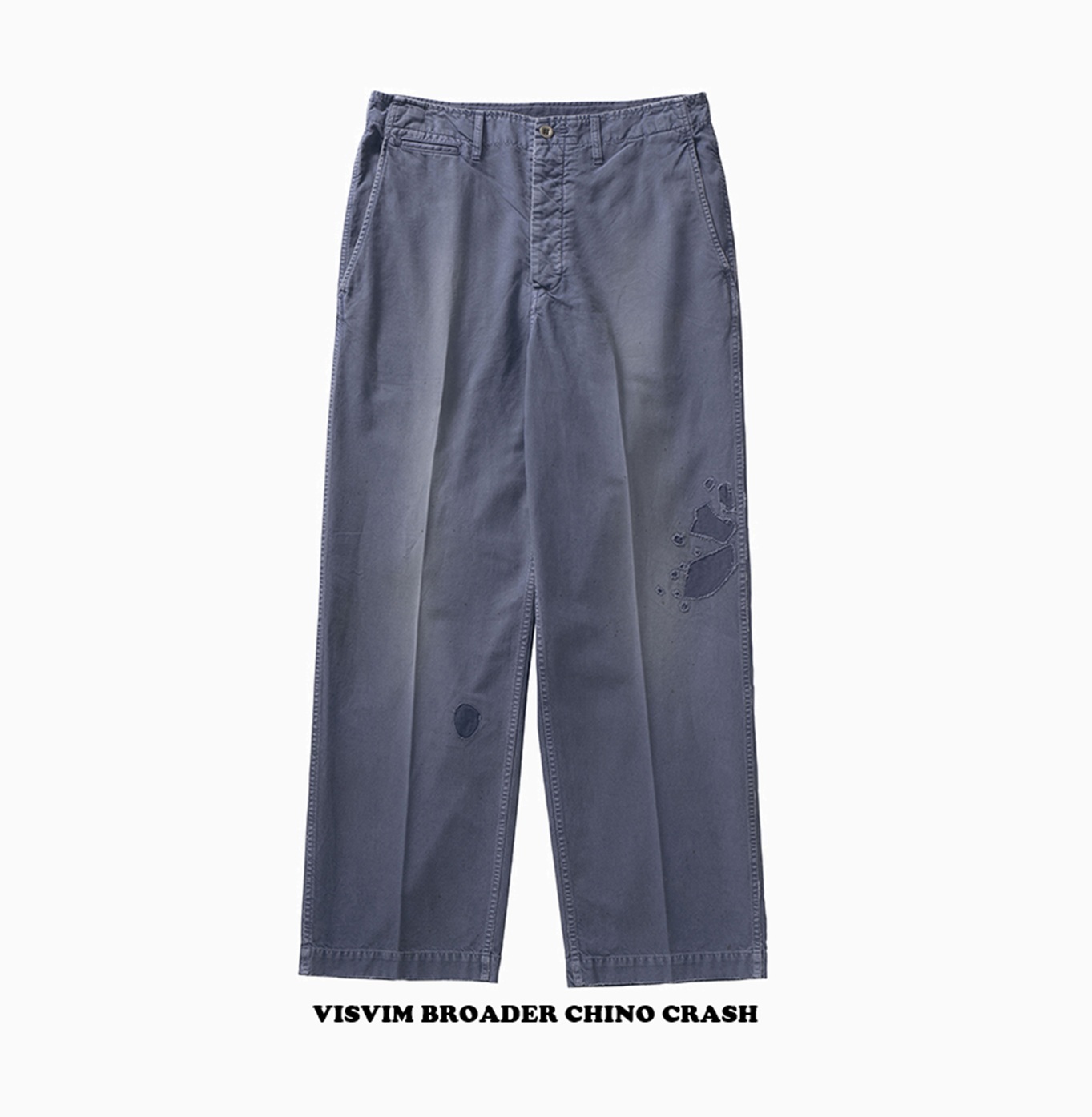 VISVIM 2026 S/S BROADER CHINO CRASH - PRE ORDER ITEM (預訂中)