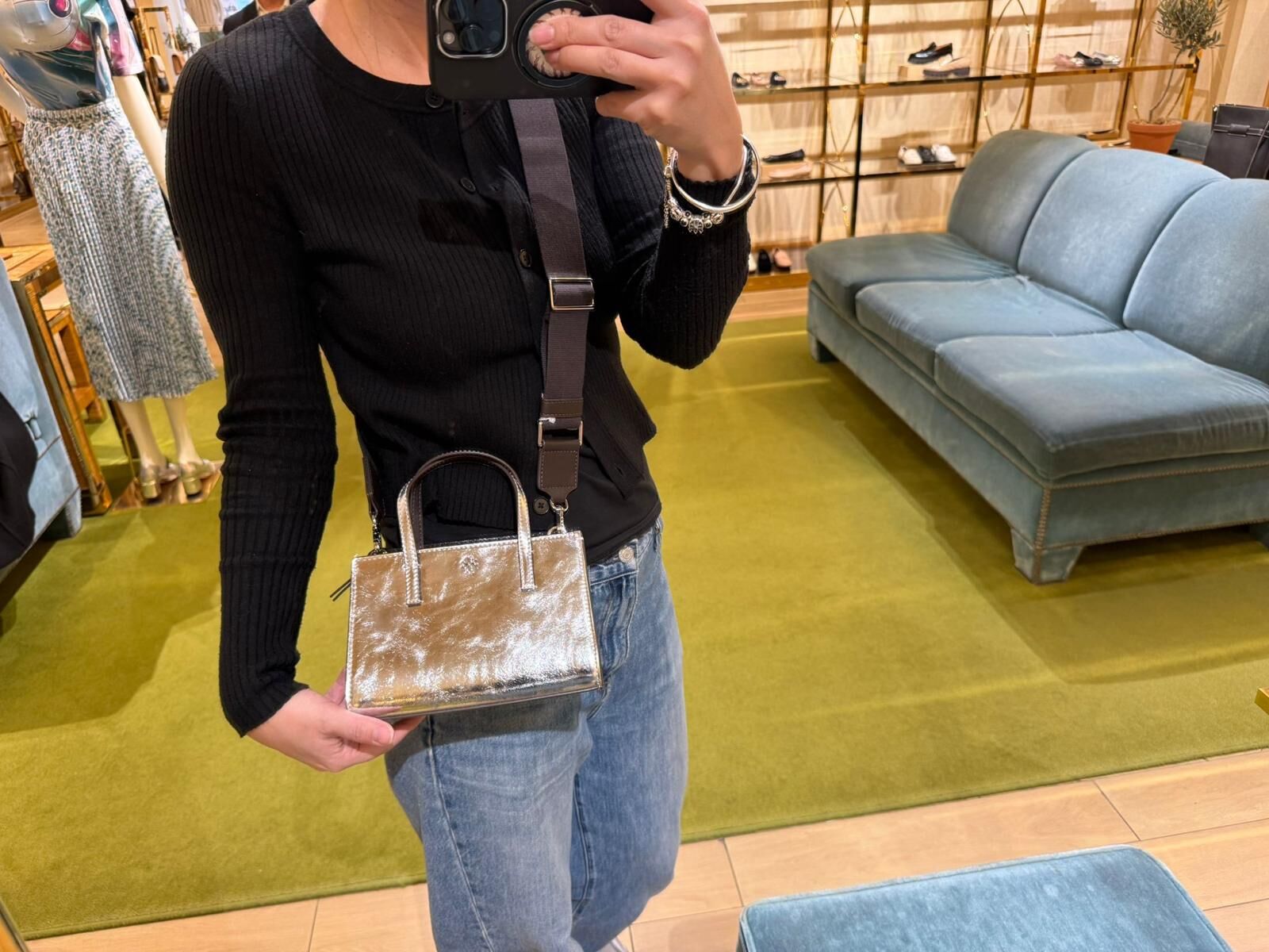 LYS01456 Tory Burch Blake Mini Tote Bag