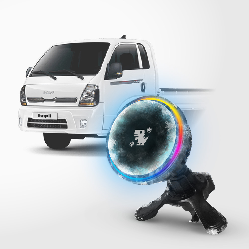 KIA K2500 系列｜XILLA黑鏡冰核智充手機架