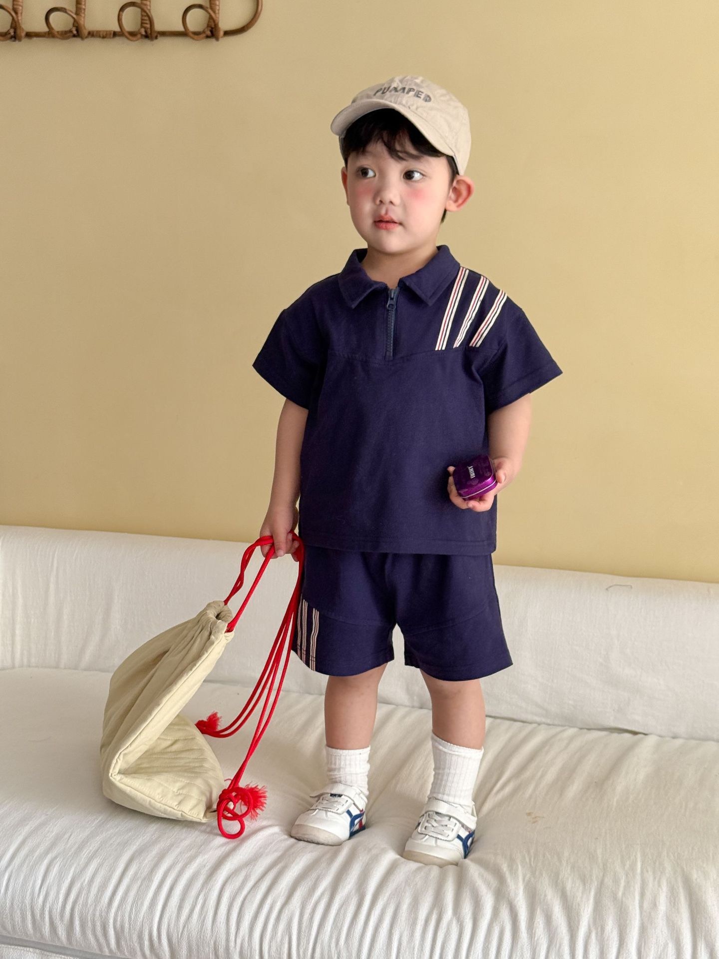 兄弟姐妹一起穿_polo領運動套裝