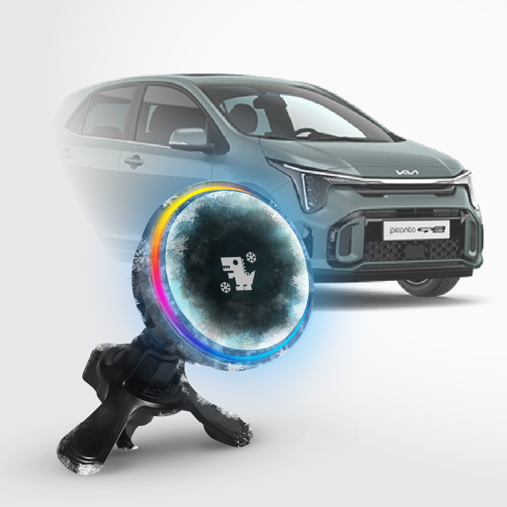 KIA Picanto系列｜XILLA黑鏡冰核智充手機架