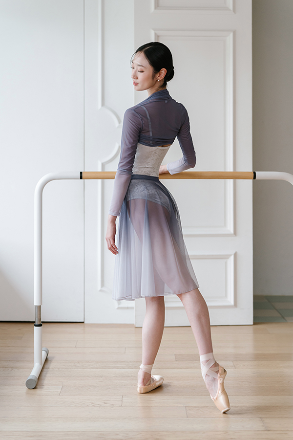 韓國 Byplie【長版套式紗裙 Circle Skirt】