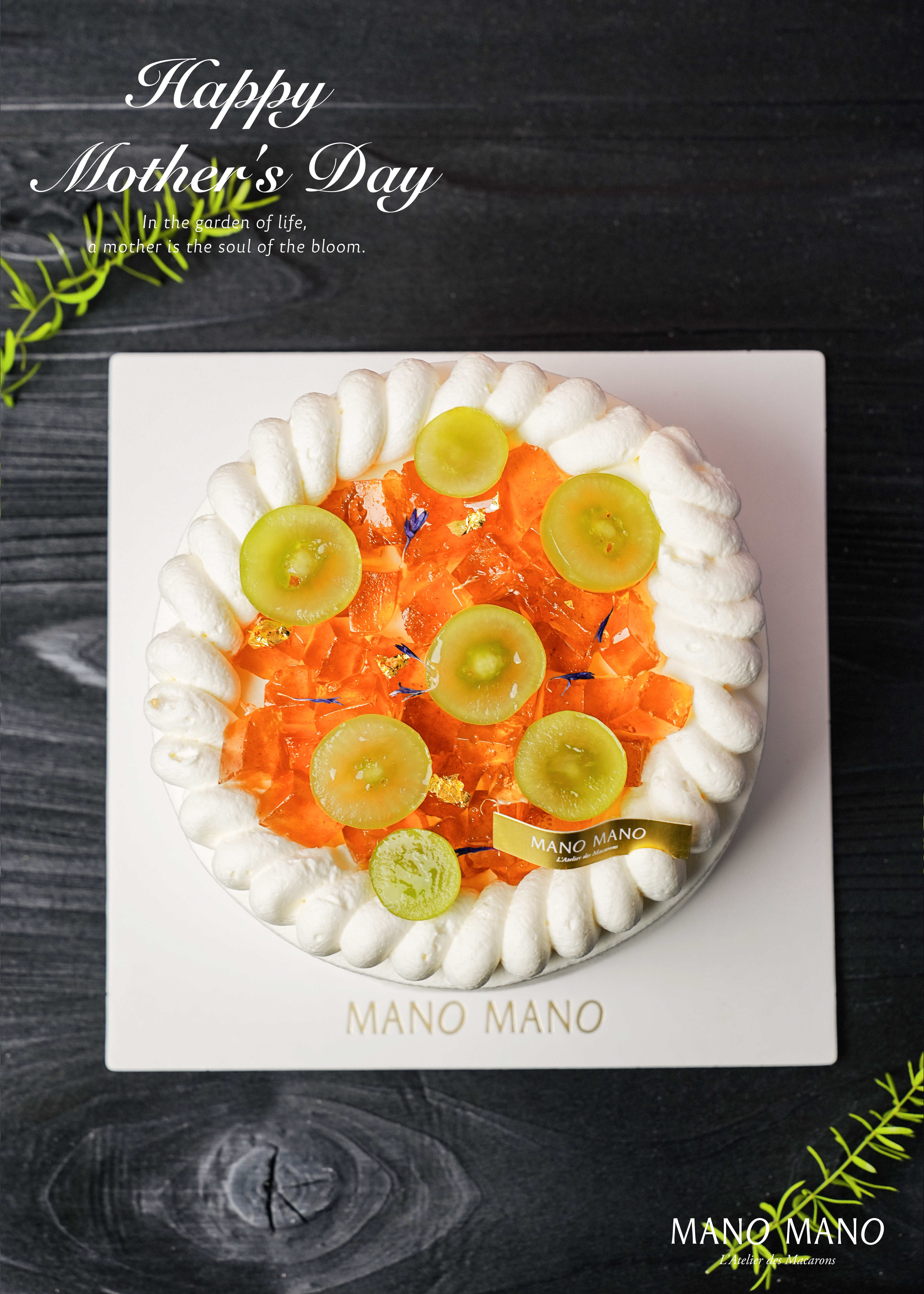 【預購商品】母親節限定｜6吋 茶梅綻香