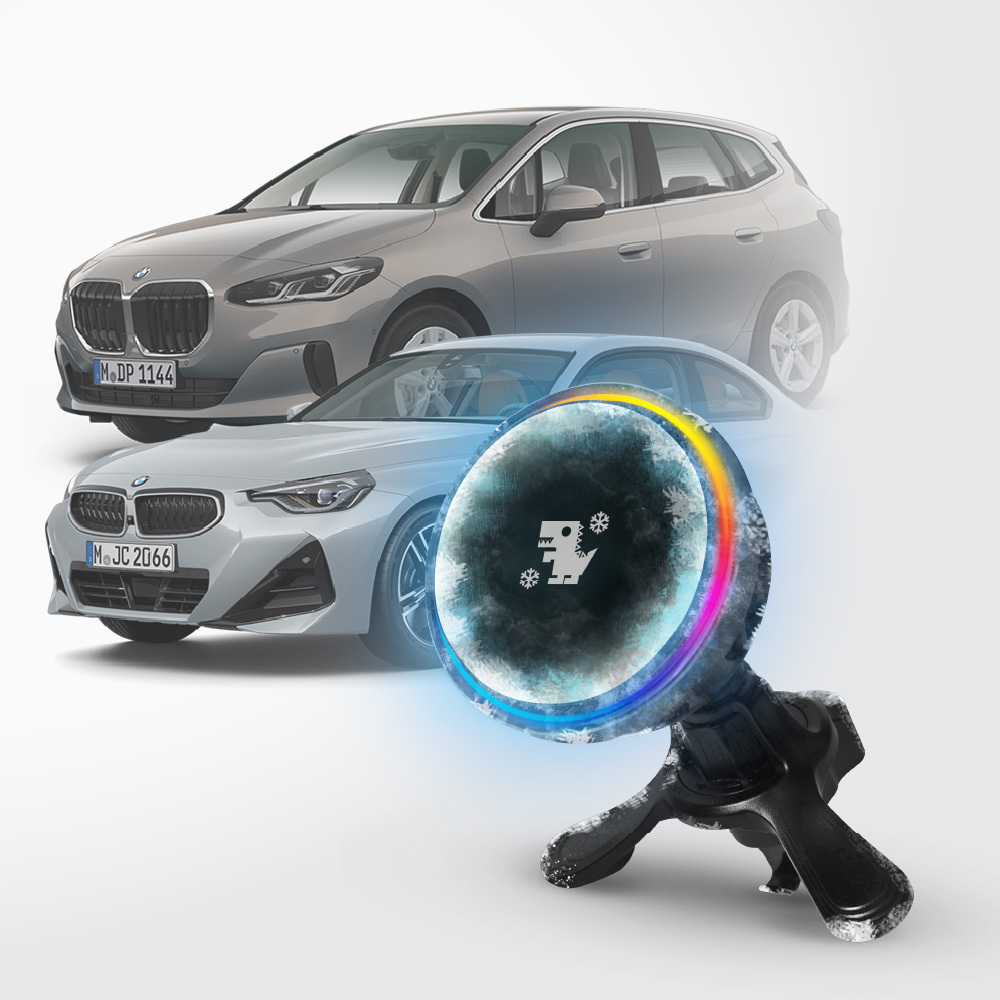 BMW 2系列｜XILLA黑鏡冰核智充手機架